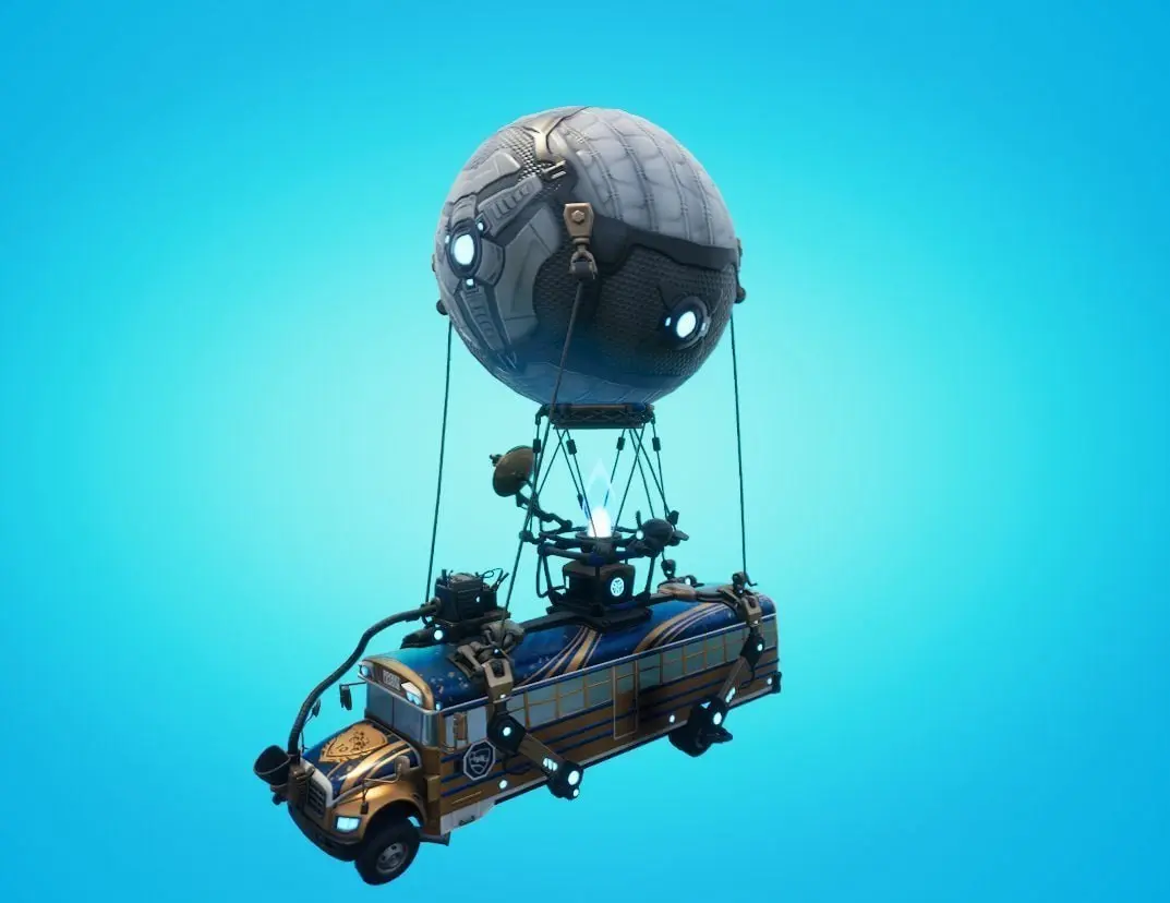 Обновленный боевой автобус для события с Rocket League!