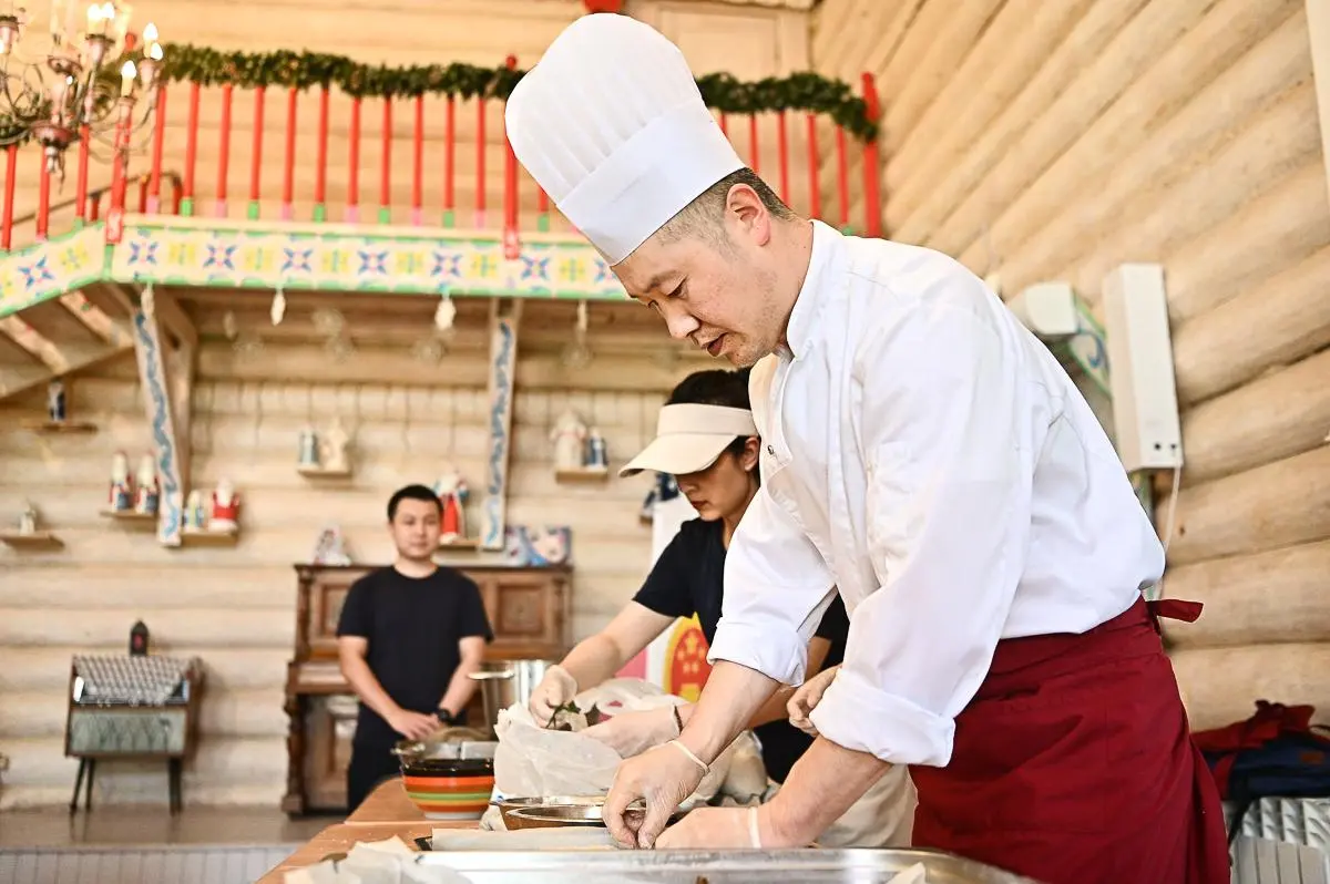 Фестиваль китайской кухни в Парке Сказов в Арамиле