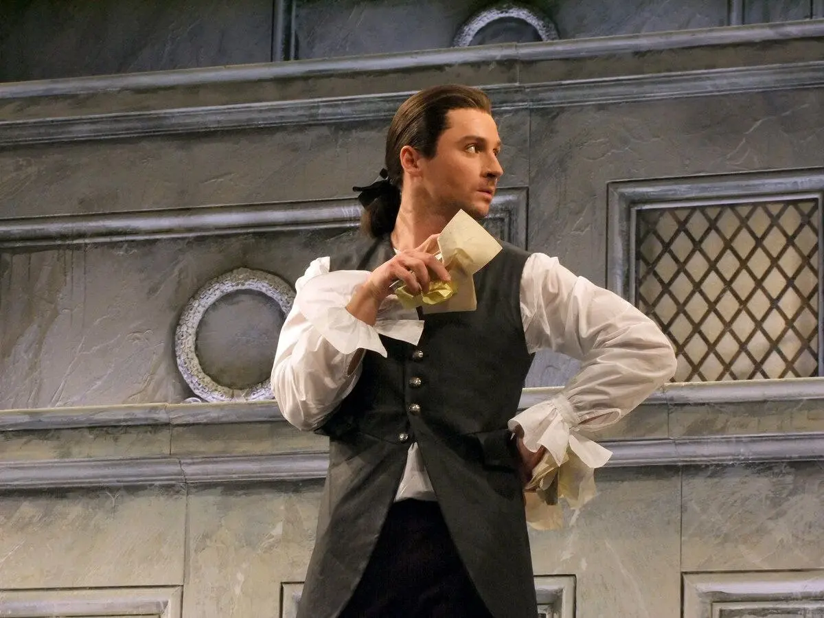 Показ спектакля «Женитьба Фигаро» Театра имени Пушкина