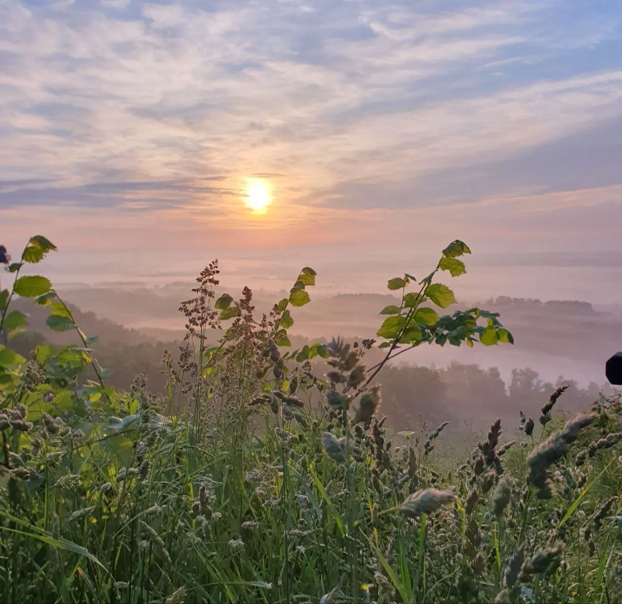 Встреча рассвета-восхода 16 июля в Уфе