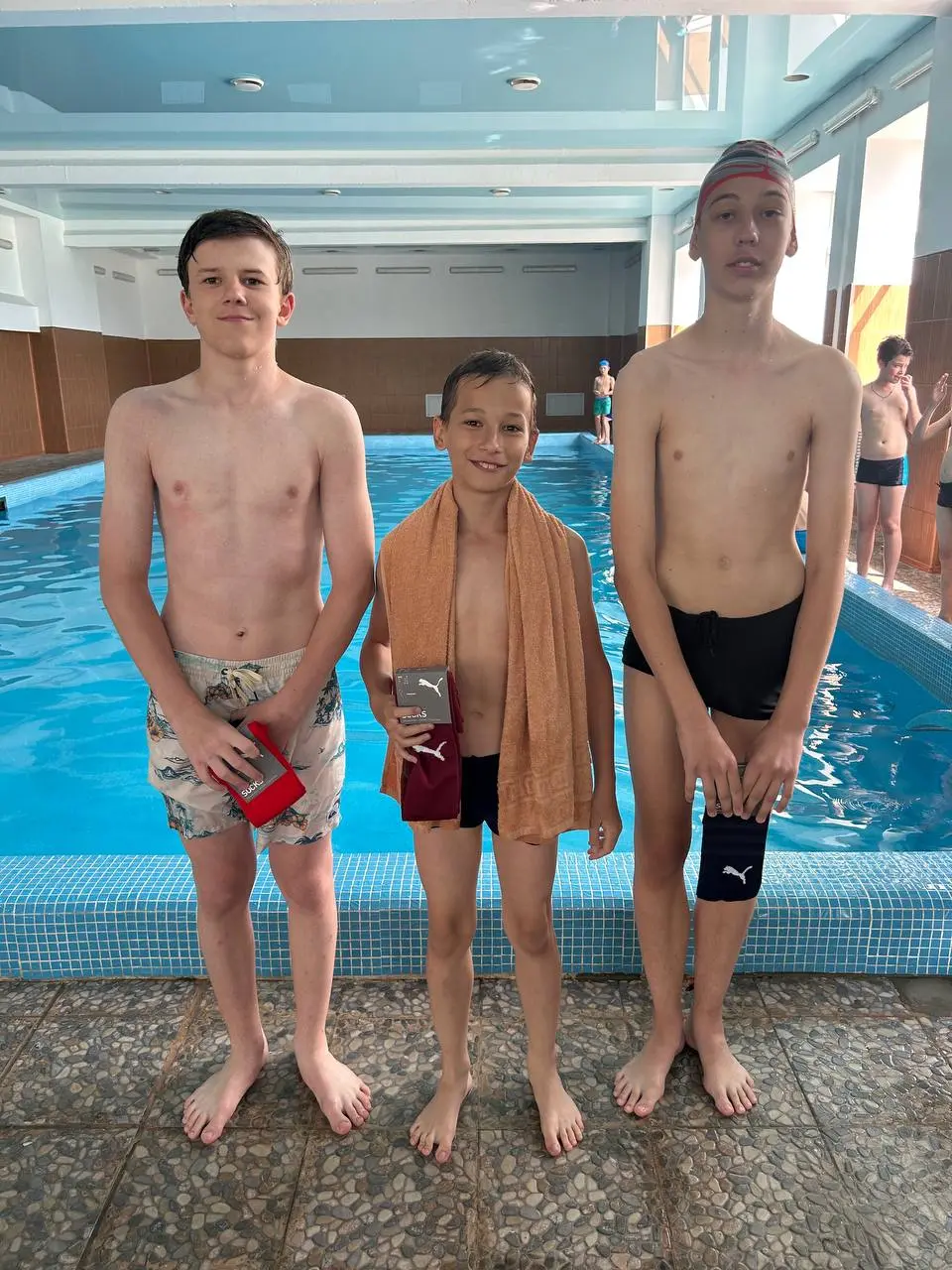 Соревнования по плаванию