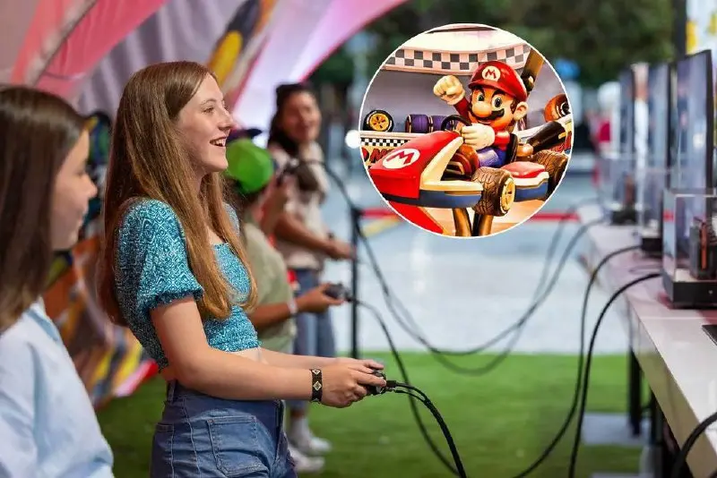 Тур Nintendo Switch 2: Добирается до Валенсии, поиграй бесплатно на пляже!