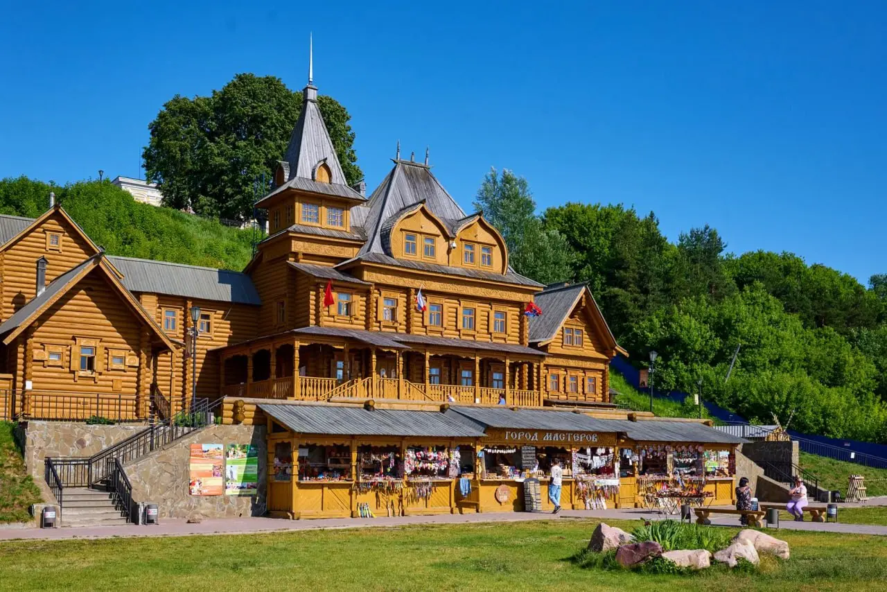 День рождения и фестиваль "Мастеров народных братство" в Городце