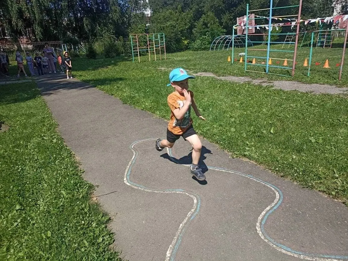 Малые летние "Олимпийские игры" в детском саду "Рябинка"