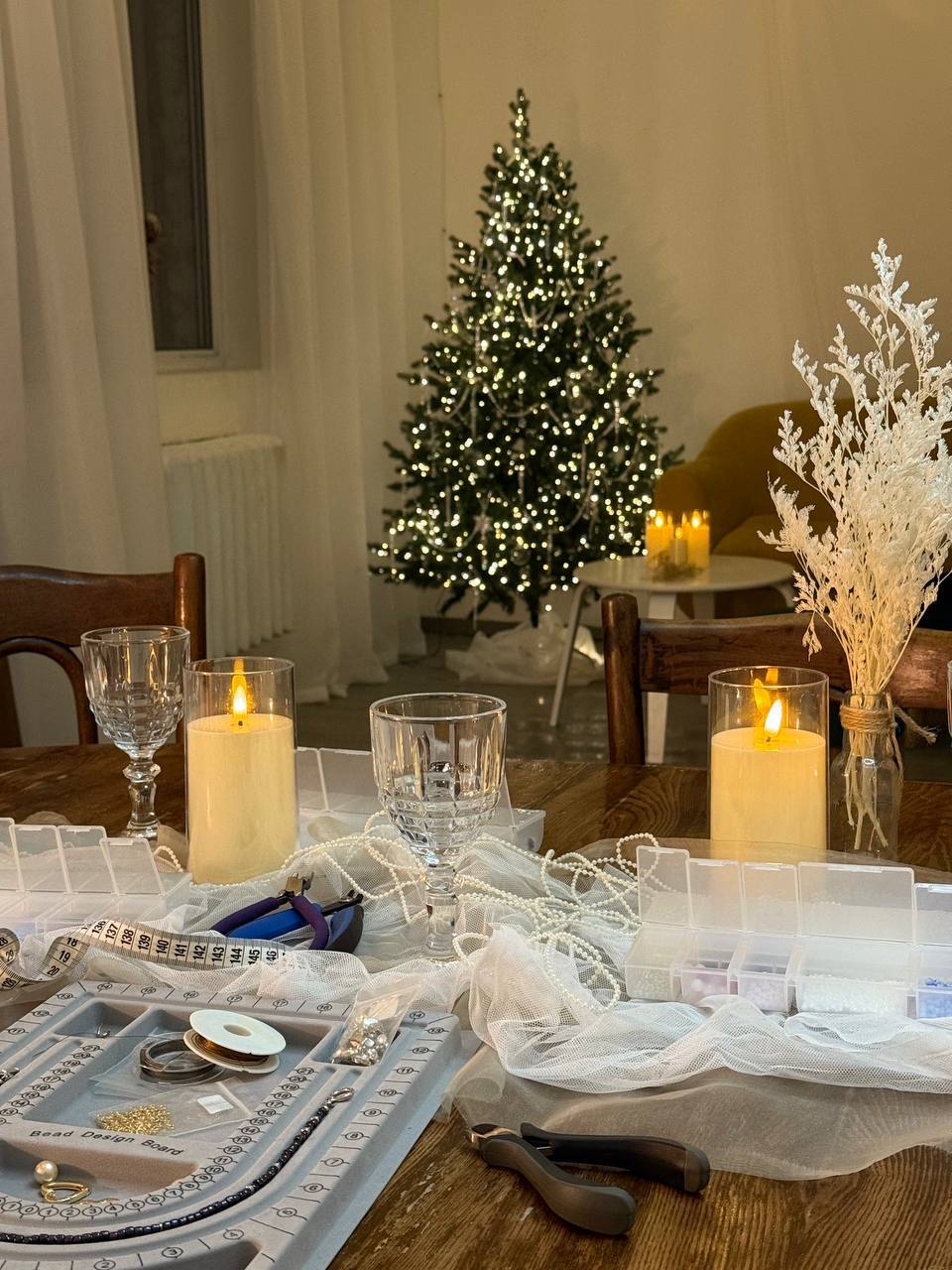 Мастер-класс Бусы из бисера