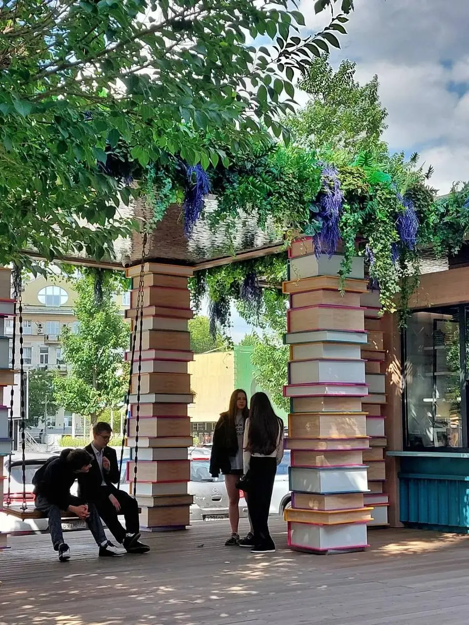 Ландшафтный фестиваль «Сады и цветы» на Новом Арбате