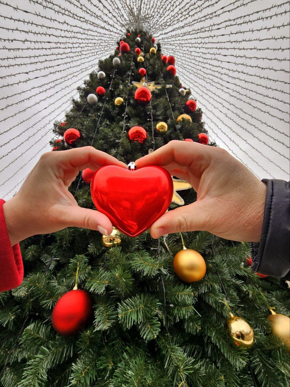 Дед Мороз шагает по паркам