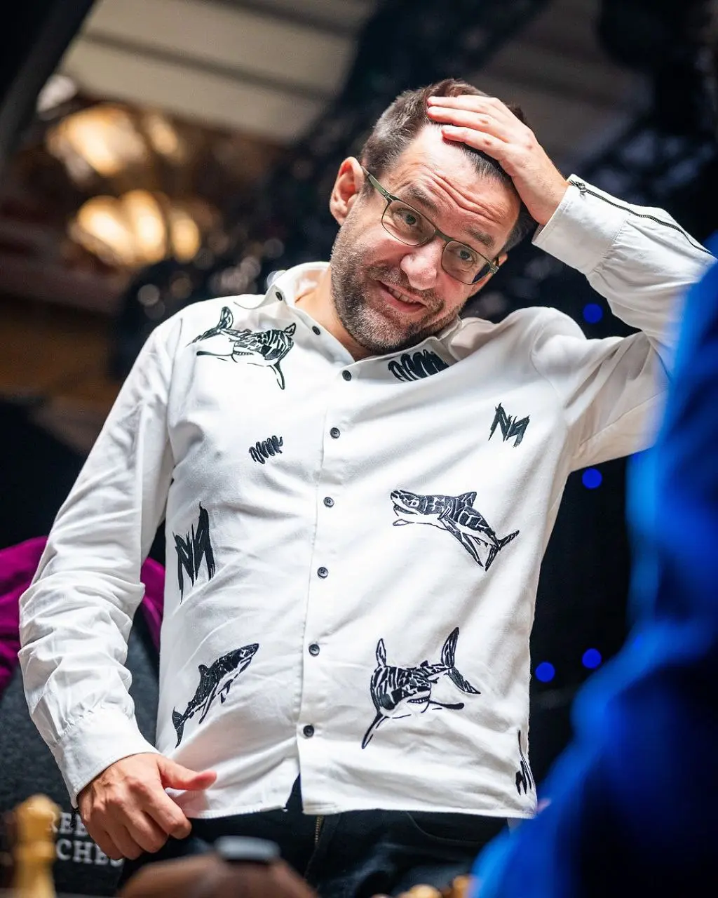 Freestyle Chess Grand Slam Las Vegas final match between Hans Niemann and Levon Aronian