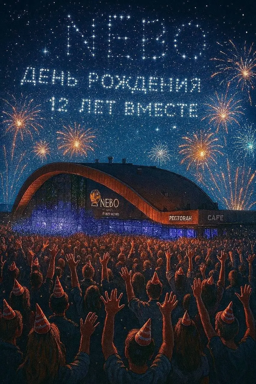 День Рождения NEBO - 12 лет