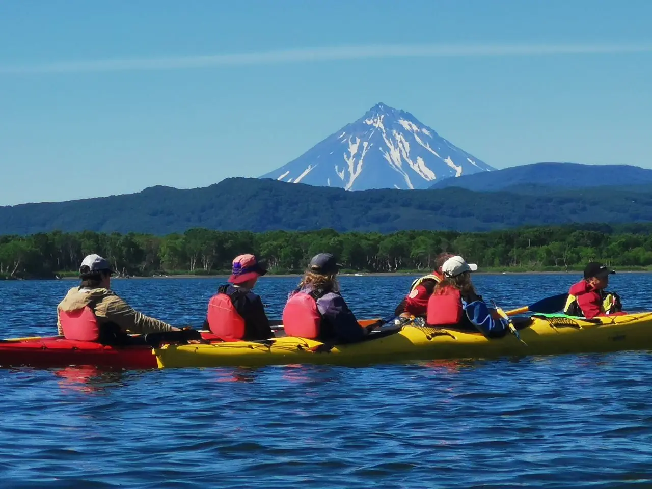 утренняя прогулка на каяках 21 июля 2025