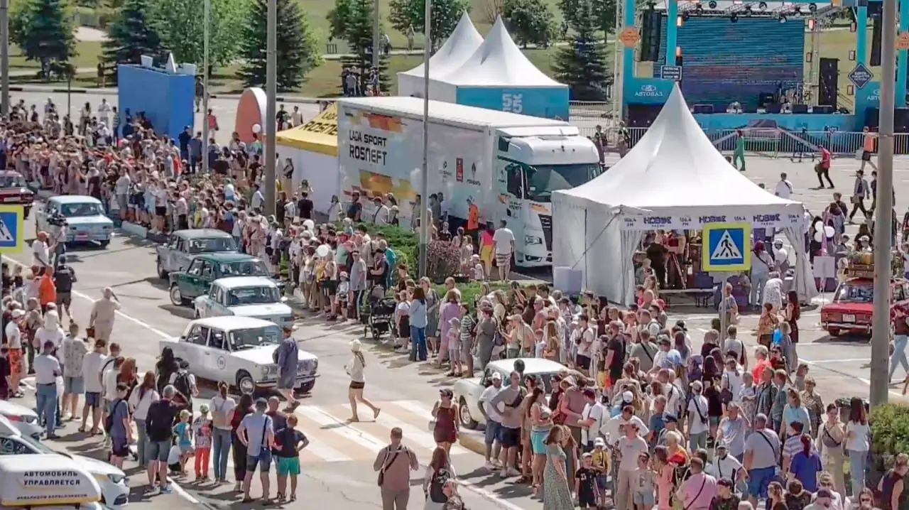 Ретро-ралли - вновь на дорогах Тольятти!
