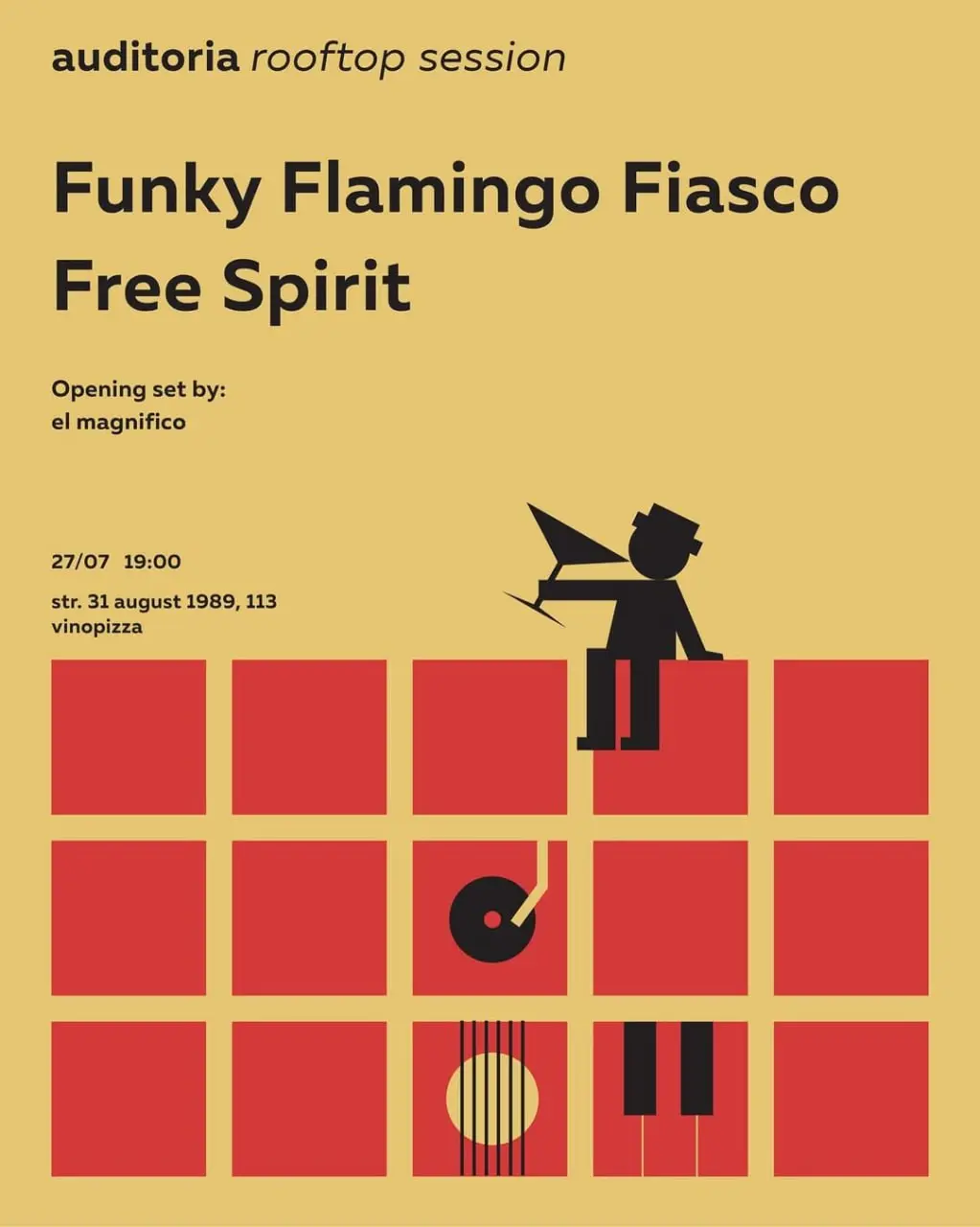 Funky Flamingo Fiasco Rooftop Session
