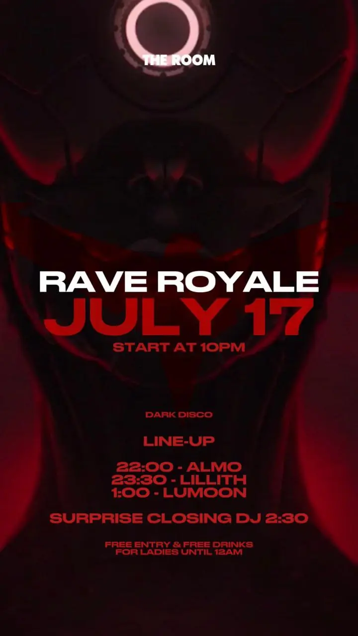 Biggest TECHNO PARTY- RAVE ROYALE V8, DARK DISCO; Зажигательная вечеринка Oops!; BABUSHKA TINDER PARTY; Bloodmoon Ritual PARTY; Вечеринка STUDIO90; Festive weekend at Ubud: Thousand and One Night; THE GATES OF BALI; JUNGLE RITUALS