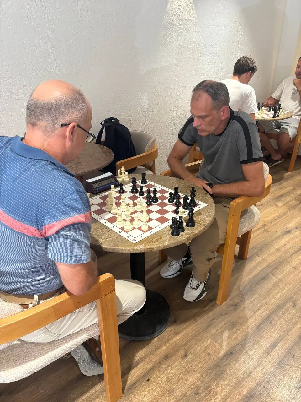 Шахматный праздник в Vienna-кафе