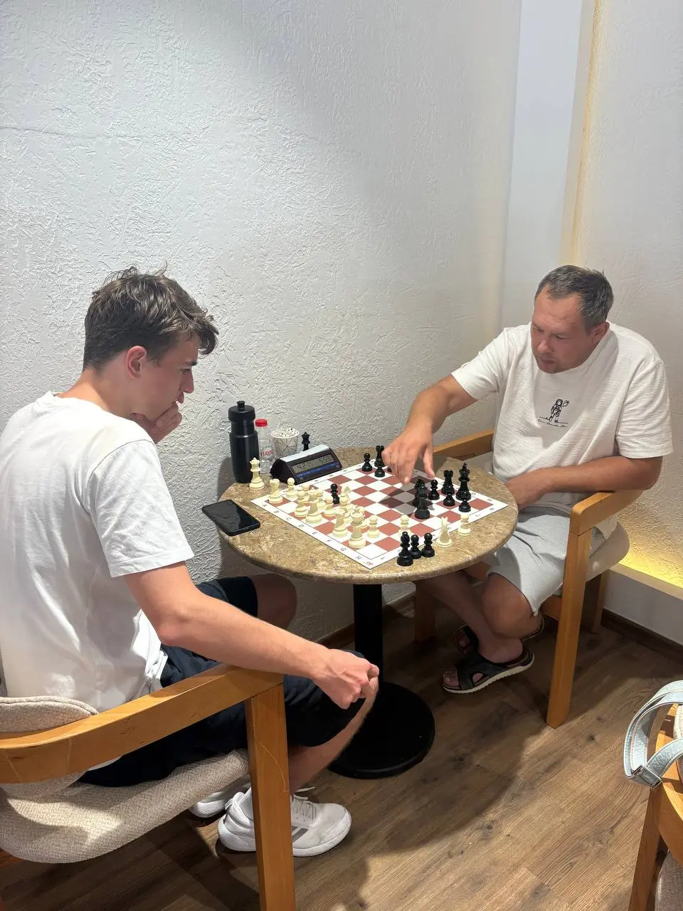 Шахматный праздник в Vienna-кафе