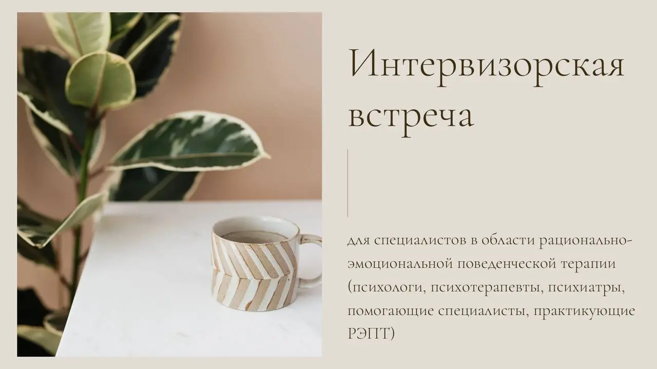 ИНТЕРВИЗОРСКАЯ ВСТРЕЧА по РЭПТ