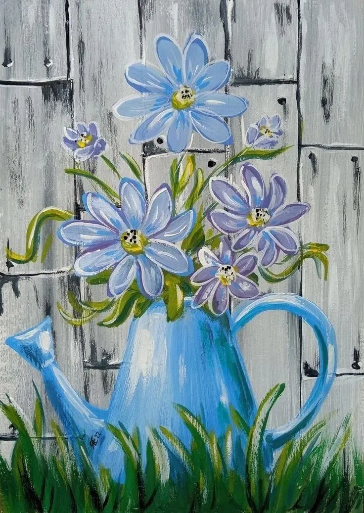 Мастер-класс по живописи гуашью