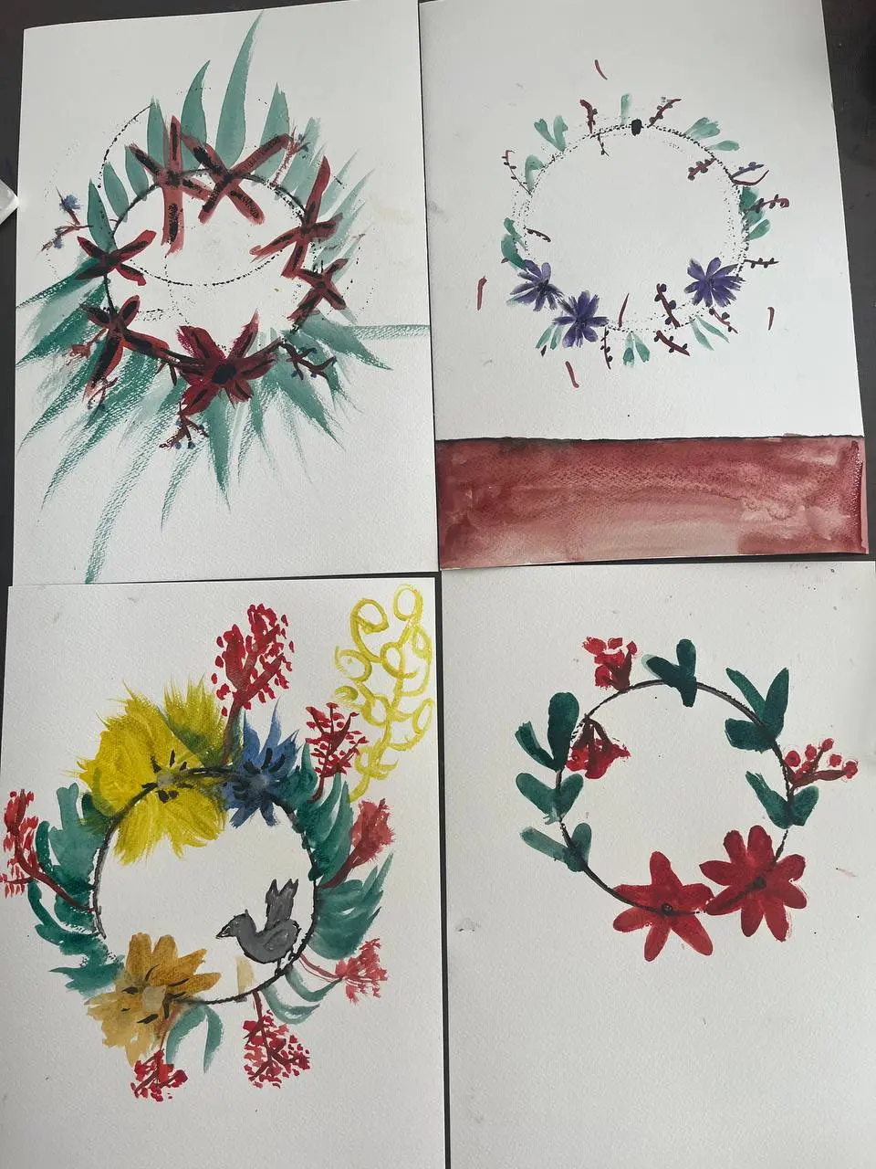 Мастер - класс «Летний венок»