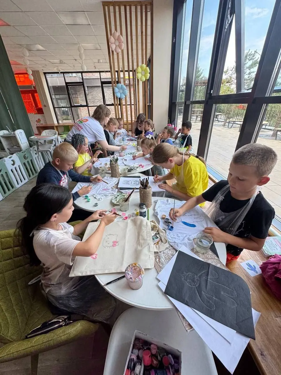 Новый красочный день в летнем интенсиве