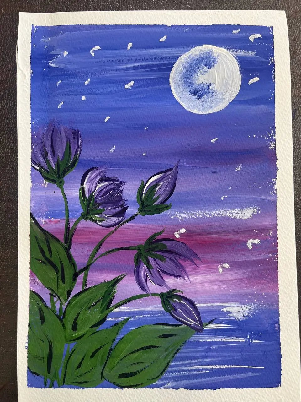Мастер - класс «Ночной цветок»
