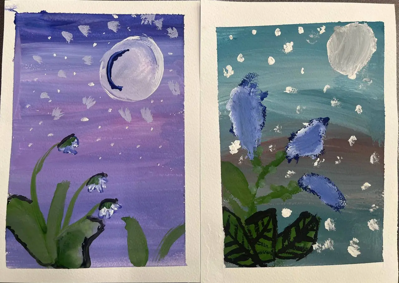 Мастер - класс «Ночной цветок»