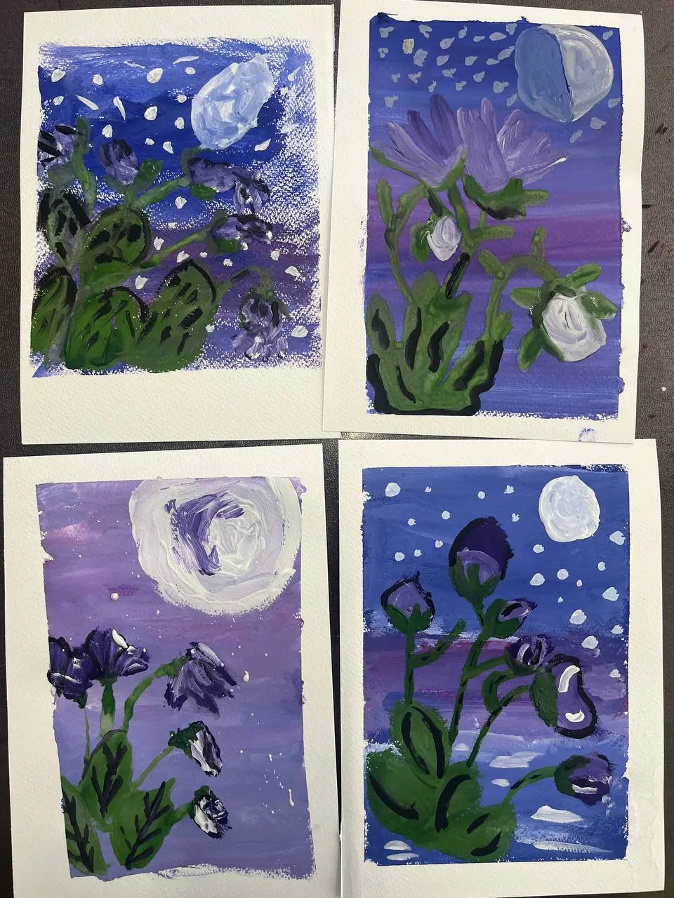 Мастер - класс «Ночной цветок»