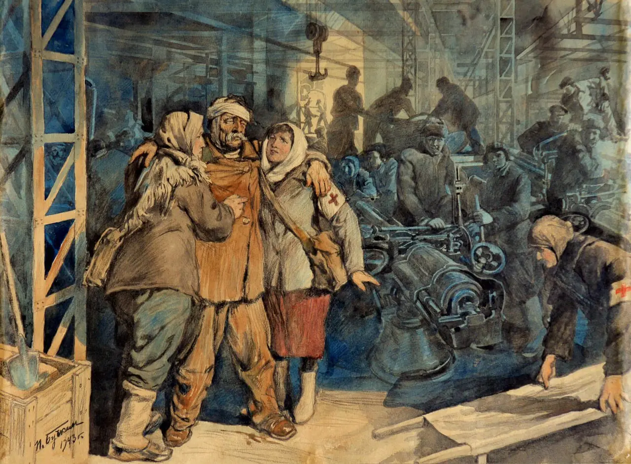 Выставка «Художник Петр Бучкин: угличские акварели 1942-1944 годов»