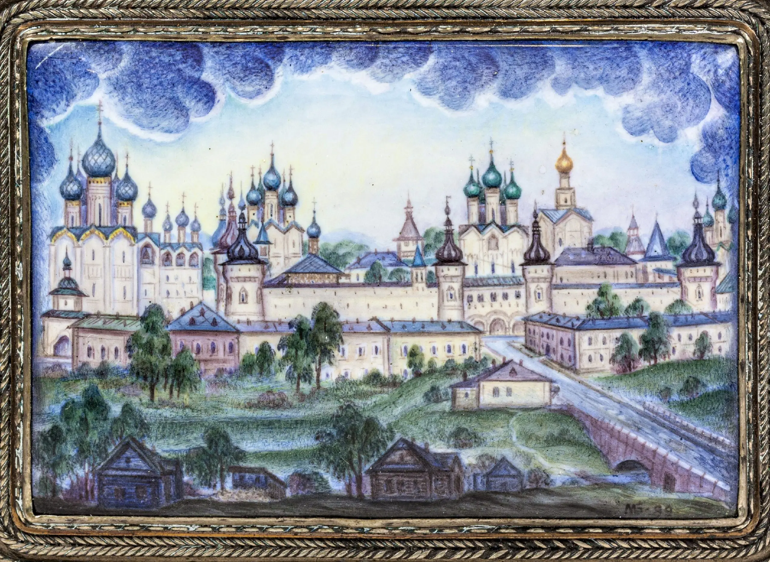 Огненное письмо. Ростовская финифть XIX-XXI веков