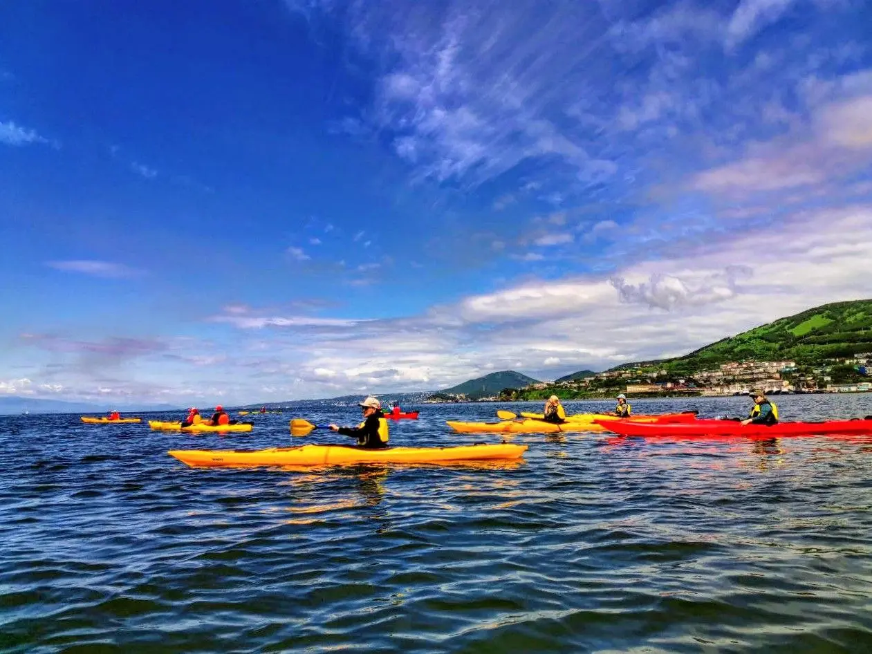 утренняя прогулка на каяках 24 июля 2025 г.