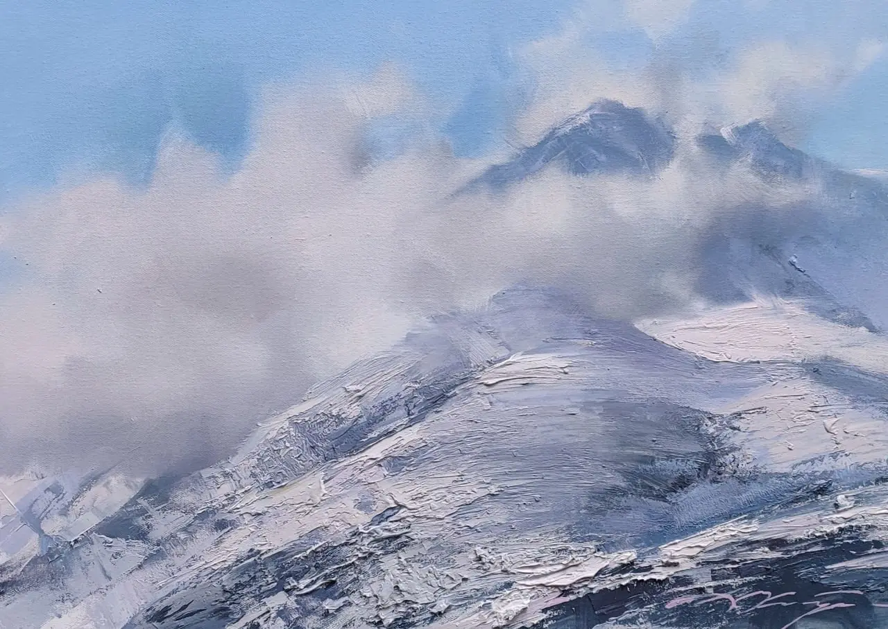 Демонстрационный мастер-класс художника Дениса Октября на выставке «Аз.Арт.Сибирь»