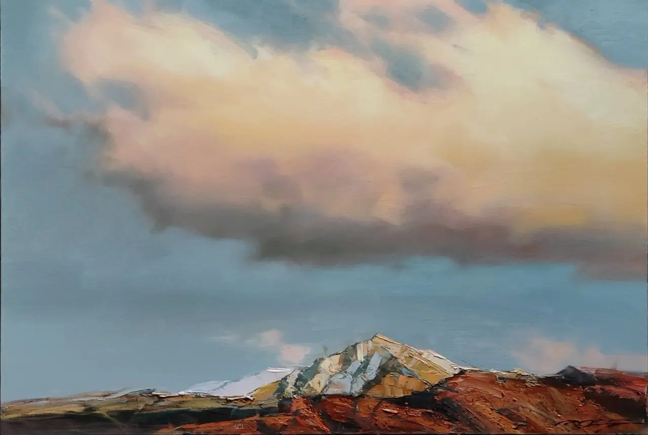 Демонстрационный мастер-класс художника Дениса Октября на выставке «Аз.Арт.Сибирь»