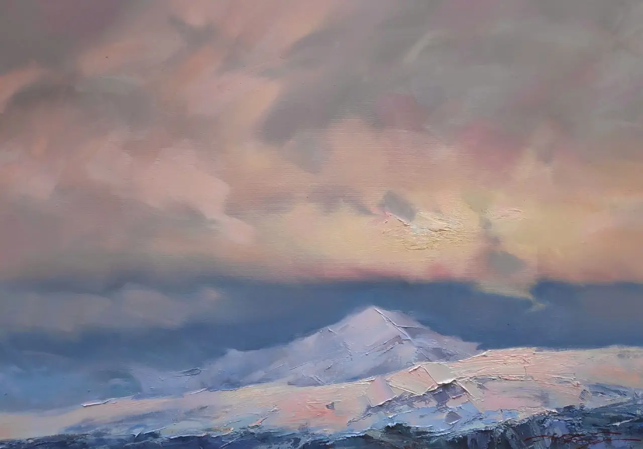 Демонстрационный мастер-класс художника Дениса Октября на выставке «Аз.Арт.Сибирь»