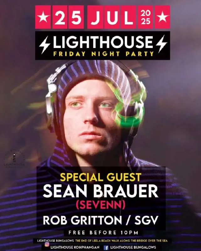 FRIDAY NIGHT @ LIGHTHOUSE BUNGALOWS