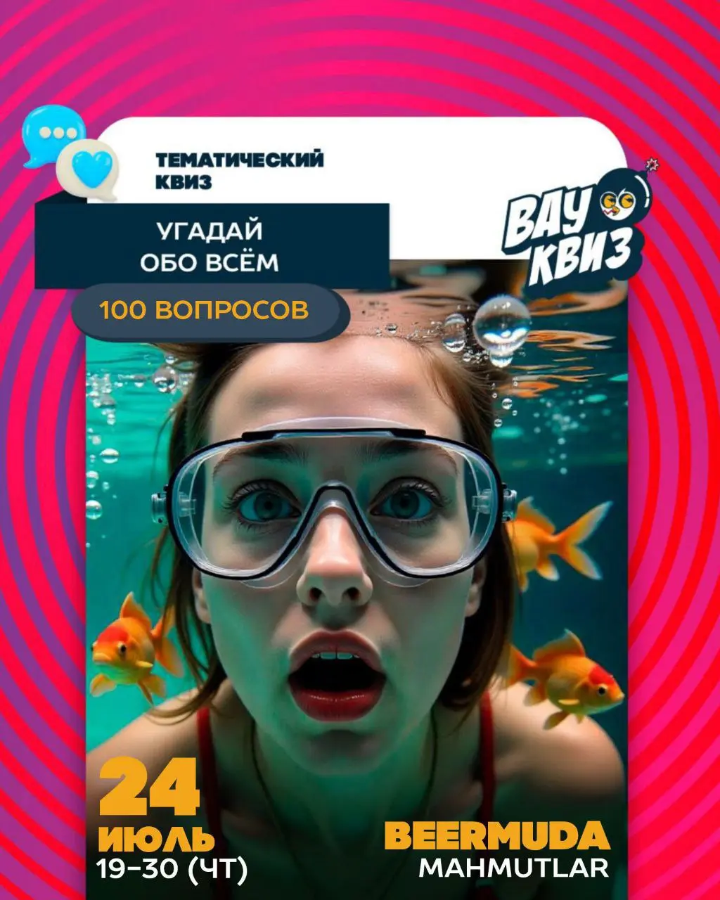 Тематический квиз 'Угадай обо всем'