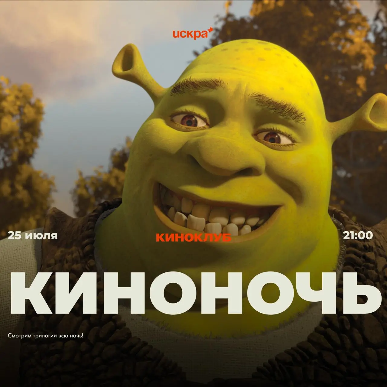 Киноночь в искре