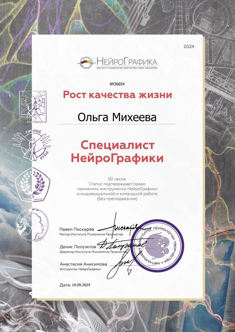 Мастер-класс по нейрографике