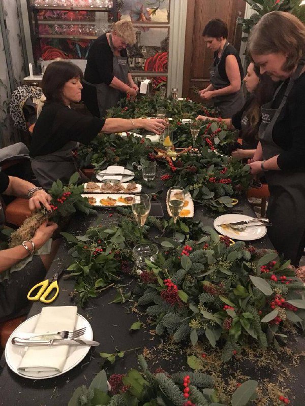 Мастер-класс новогодние венки