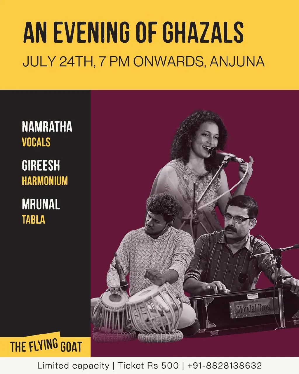 An evening of Ghazals in Anjuna
