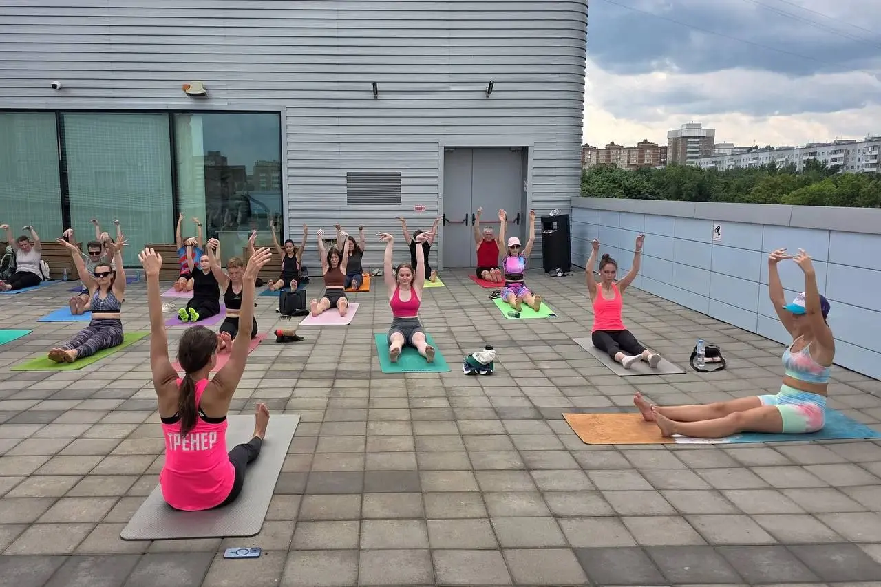 Тренировки на крыше