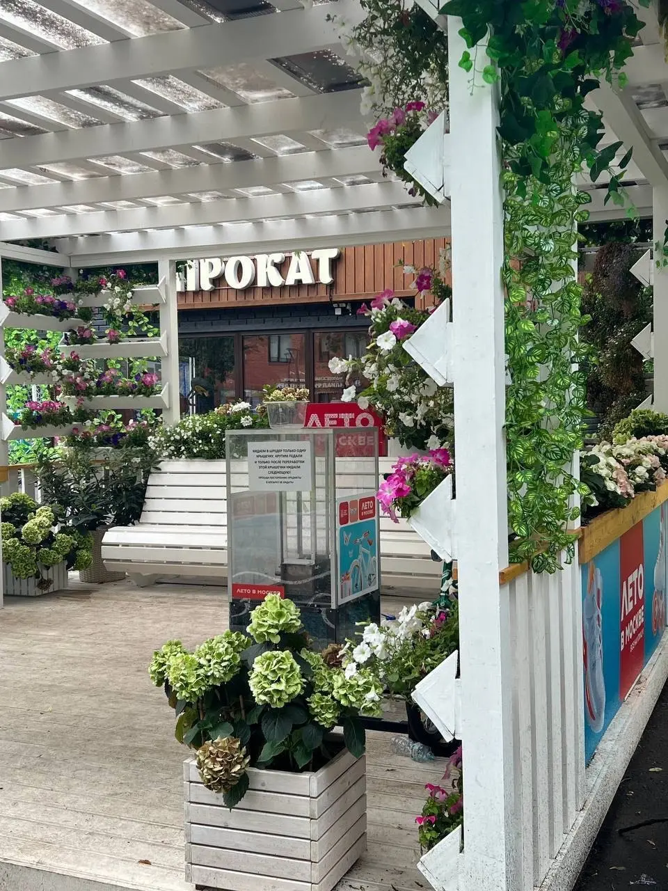 Лета в Москве