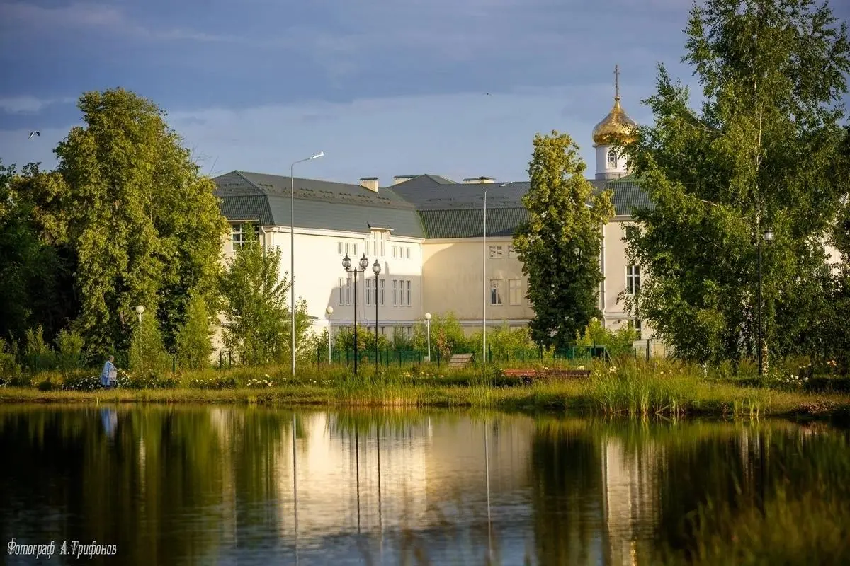 Летний вечер в городском парке Мурома