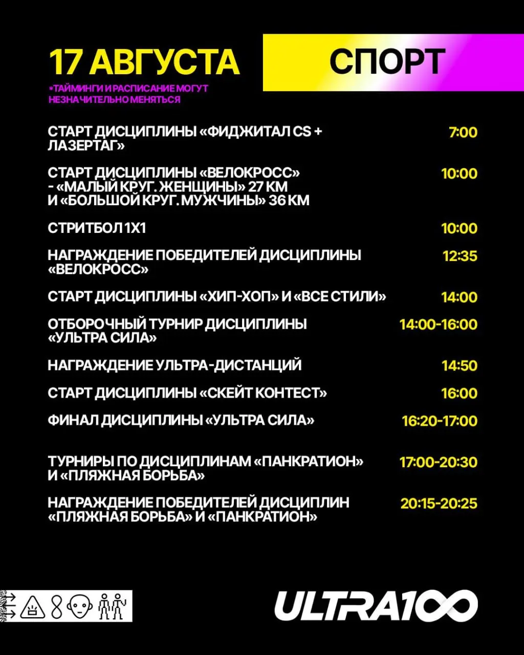 УЛЬТРА100 фестиваль
