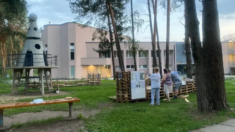 Создание сквера "Сквер Ракета" в Тарусе