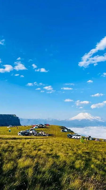 Звездопад на Плато Канжол и палаточный лагерь
