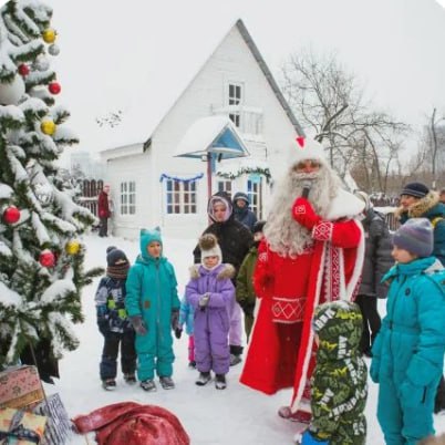 Новогодняя программа на Городской Ферме ВДНХ