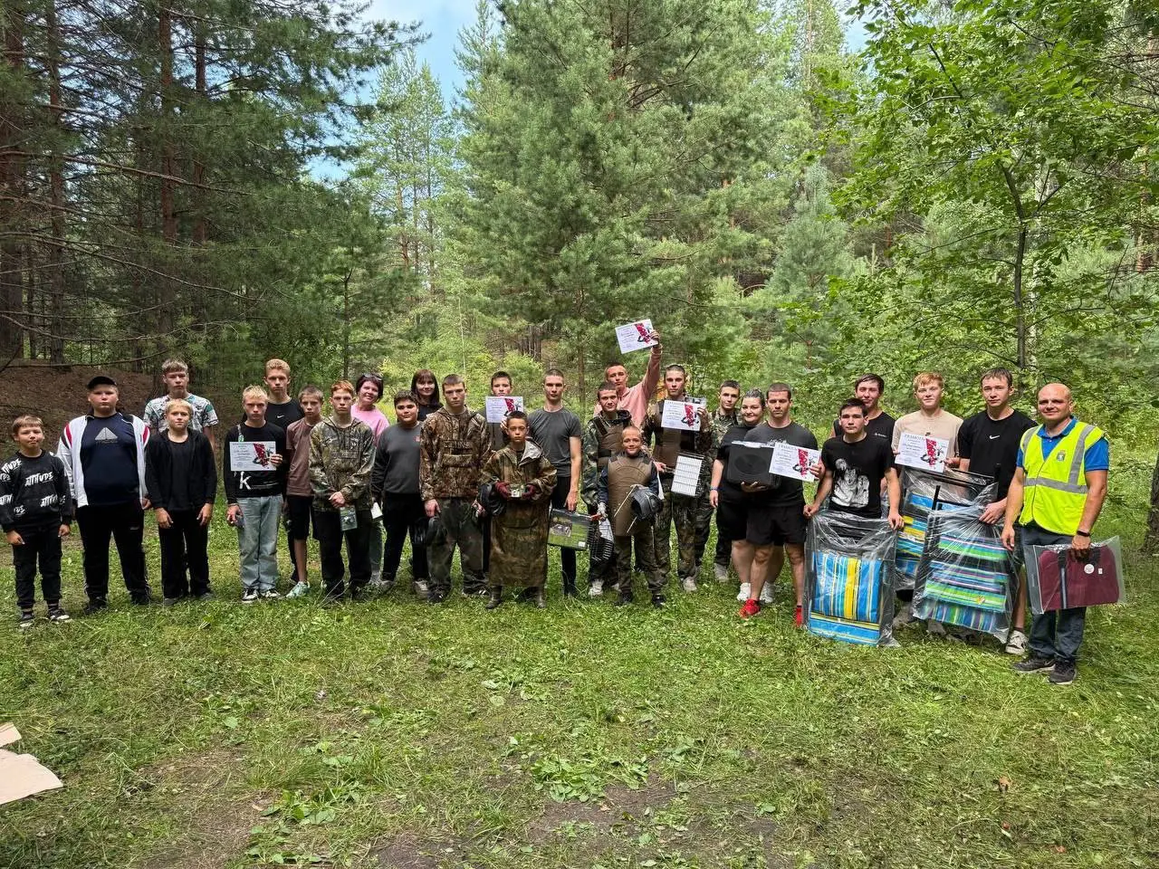 Пейнтбольный турнир ко Дню Воздушно-десантных войск