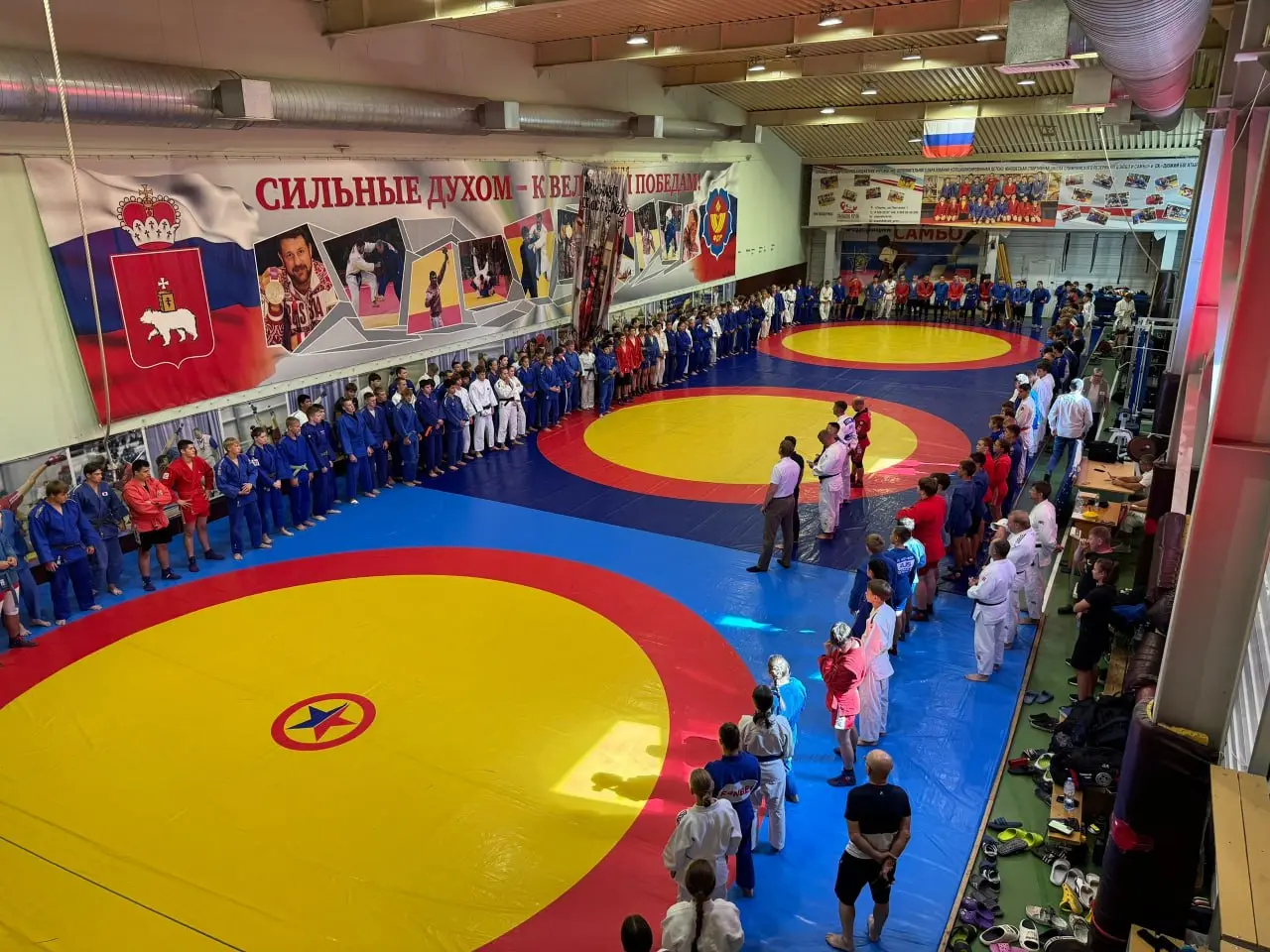 Летние сборы спортсменов по самбо и дзюдо Прикамья