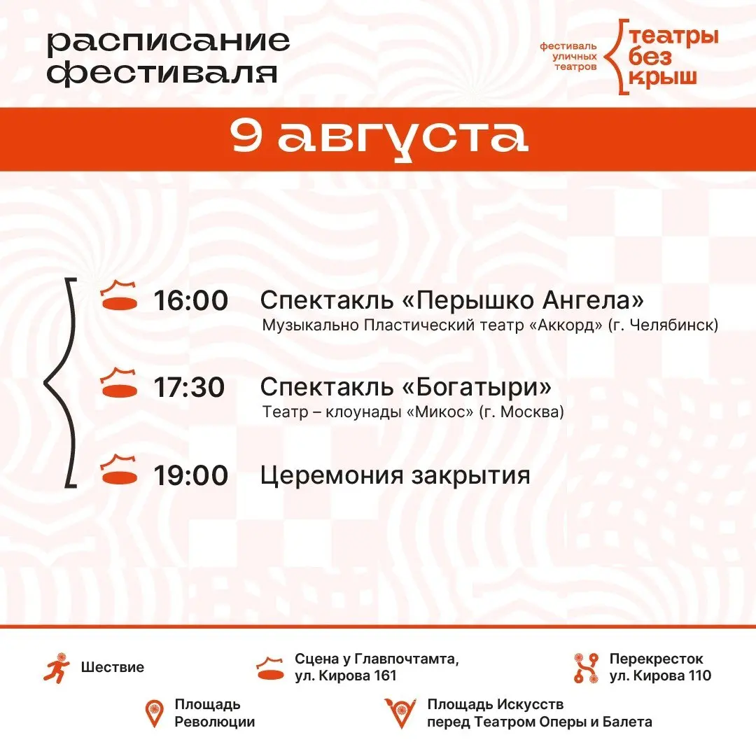 фестиваль уличных театров