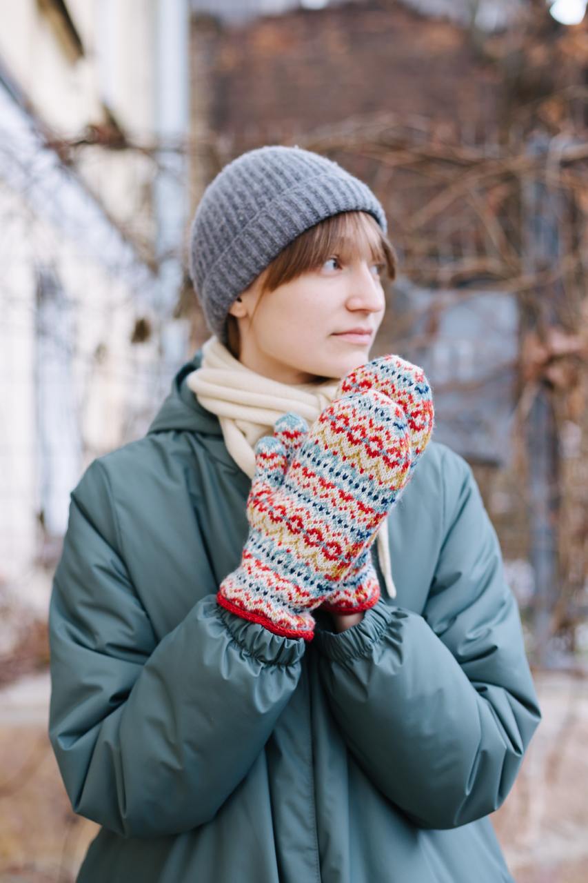 Совместник: варежки Калейдоскоп