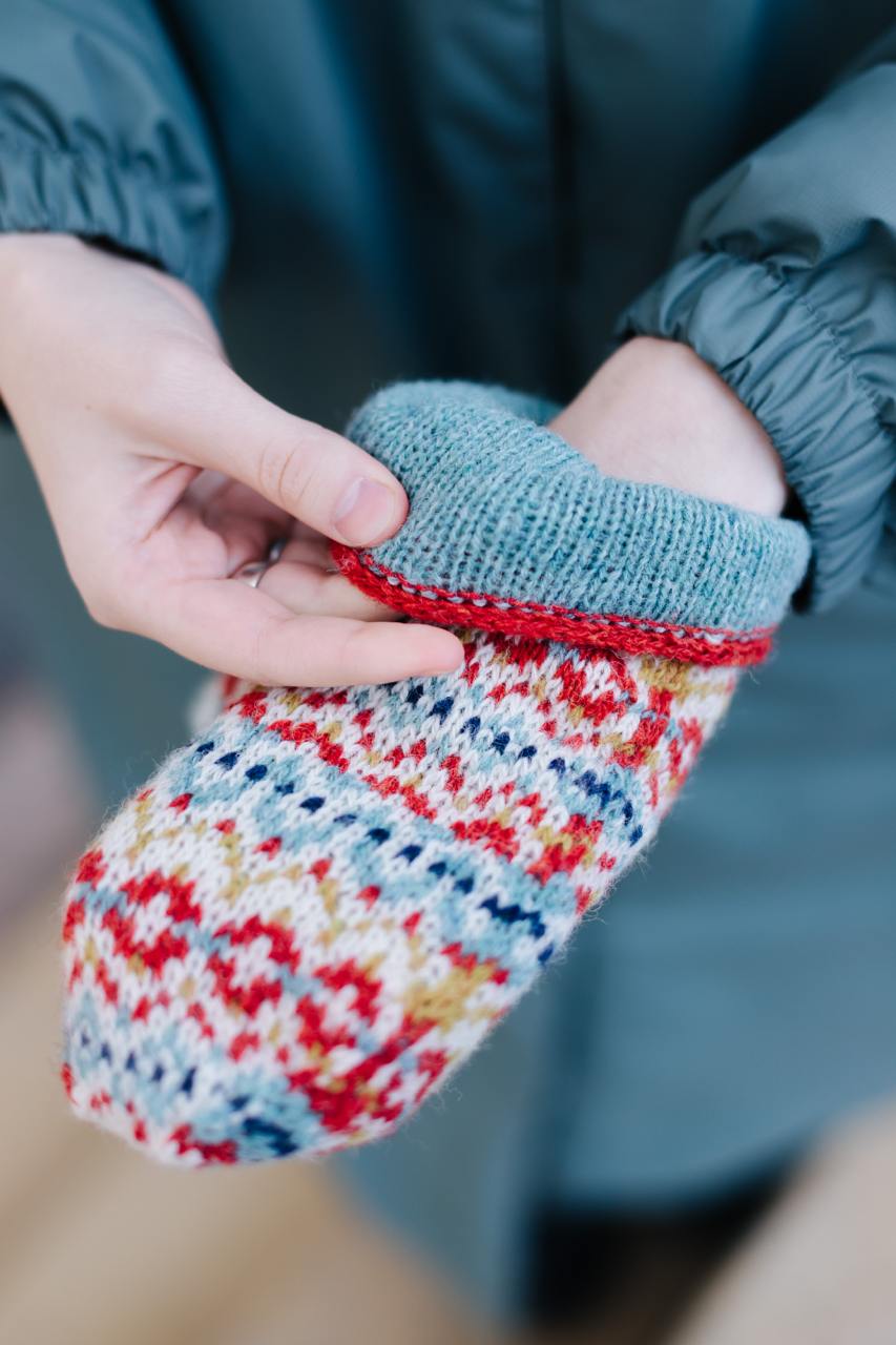 Совместник: варежки Калейдоскоп